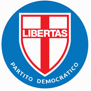 Il logo del Partito Democratico.